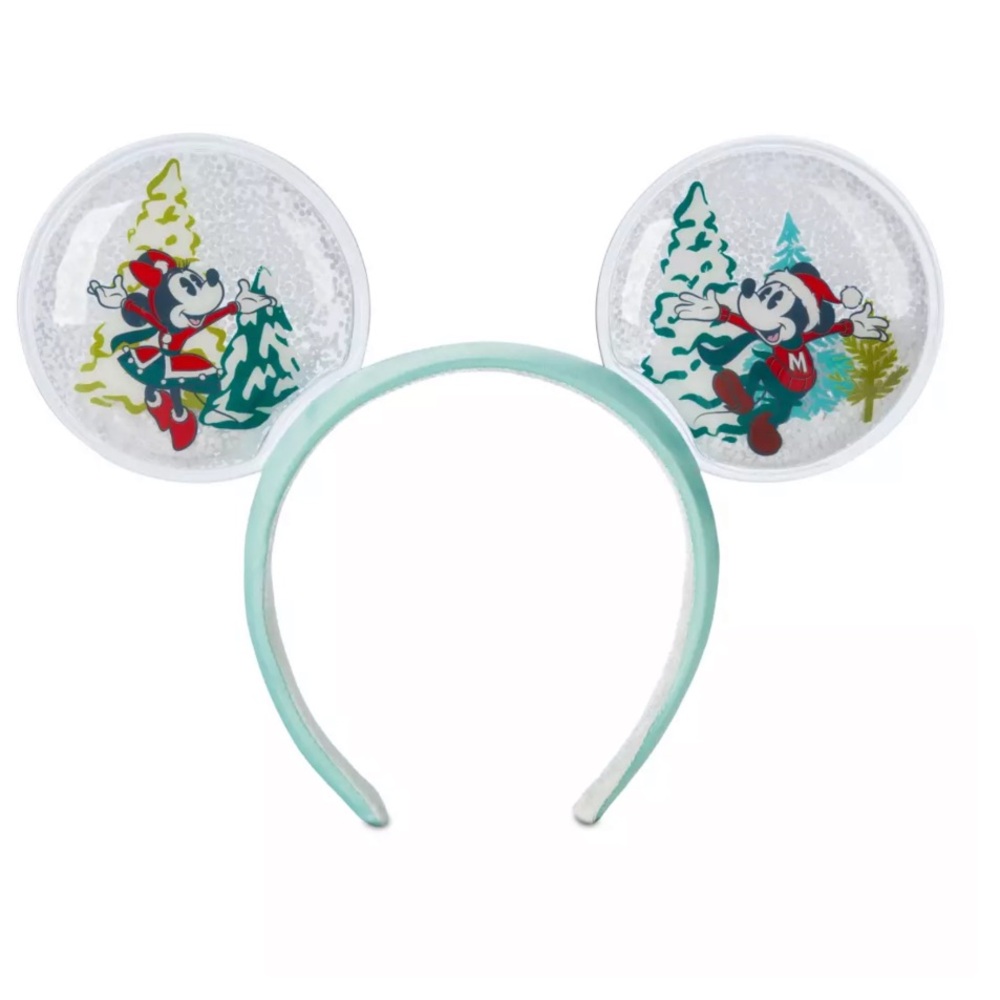 Mickey & Minnie Mouse Snow Globe Ear Headband